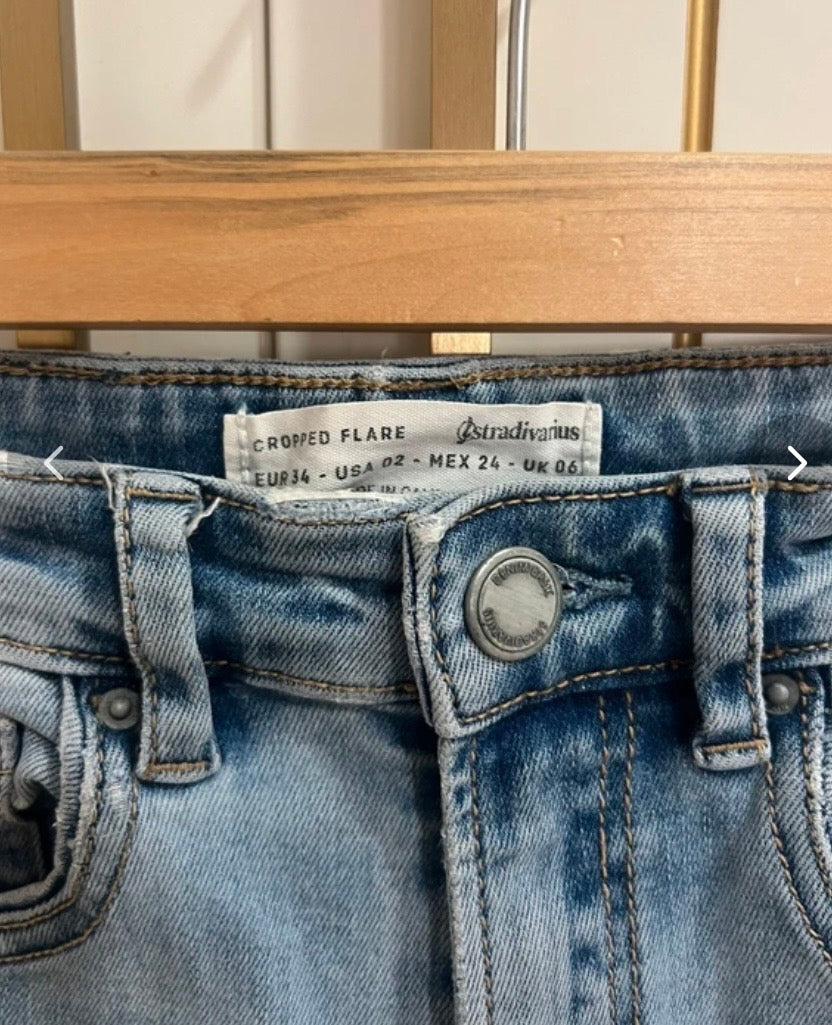 Vaqueros Campanas stradivarius y bershka